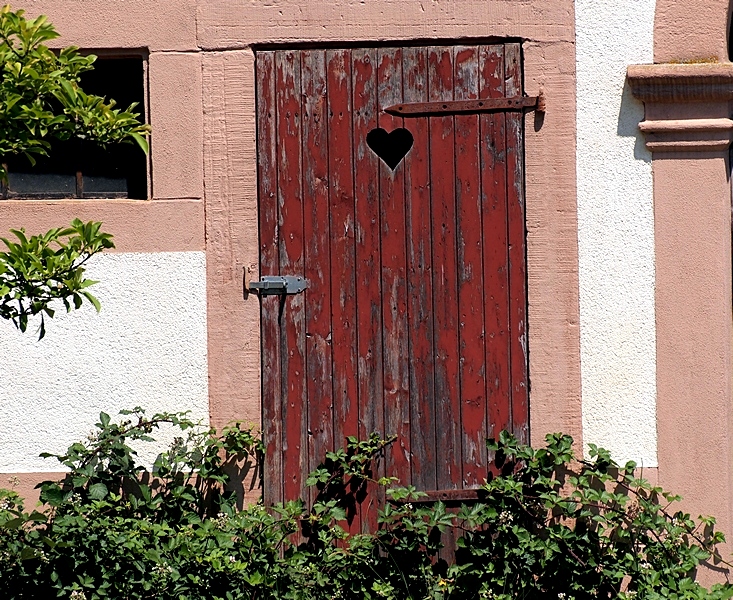 Door with a Heart