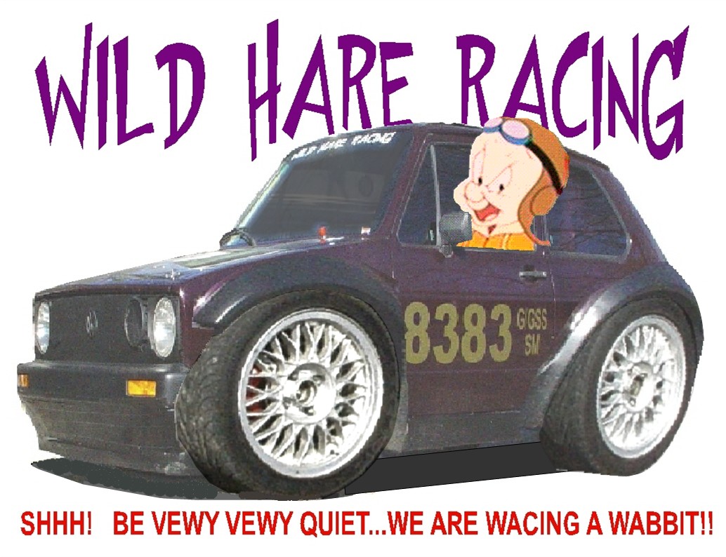 WILD HARE RACING OF THE CAROLINAS 1984 RABBIT GTI 16V CONVERSION G/GSS LAND SPEED RACER CLICK ON NEXT AT RIGHT FOR MORE