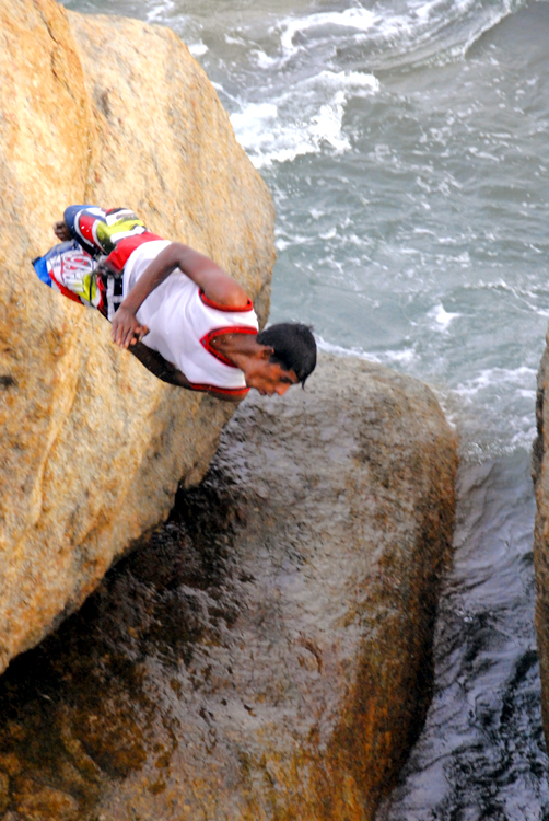 Diver in Sri Lanka