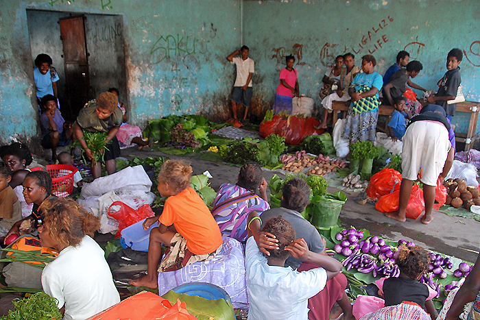 Central Market Honiara Solomon Islands