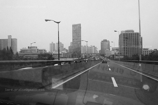 On the highway
