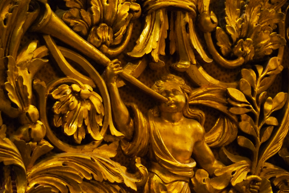 Trumpeter, St. Johns Cathedral, Valletta, Malta, 2011