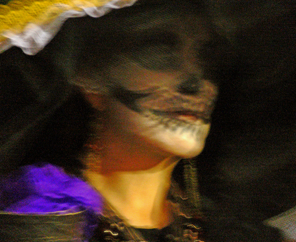Close-up, Parade of La Katrina, San Miguel de Allende, Mexico, 2005