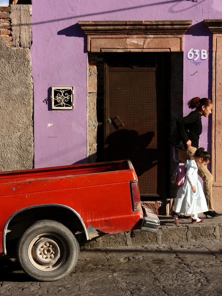 Red and Lavender, San Miguel de Allende, Mexico, 2005