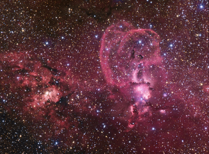 NGC3576 LRGB 60 30 20 30