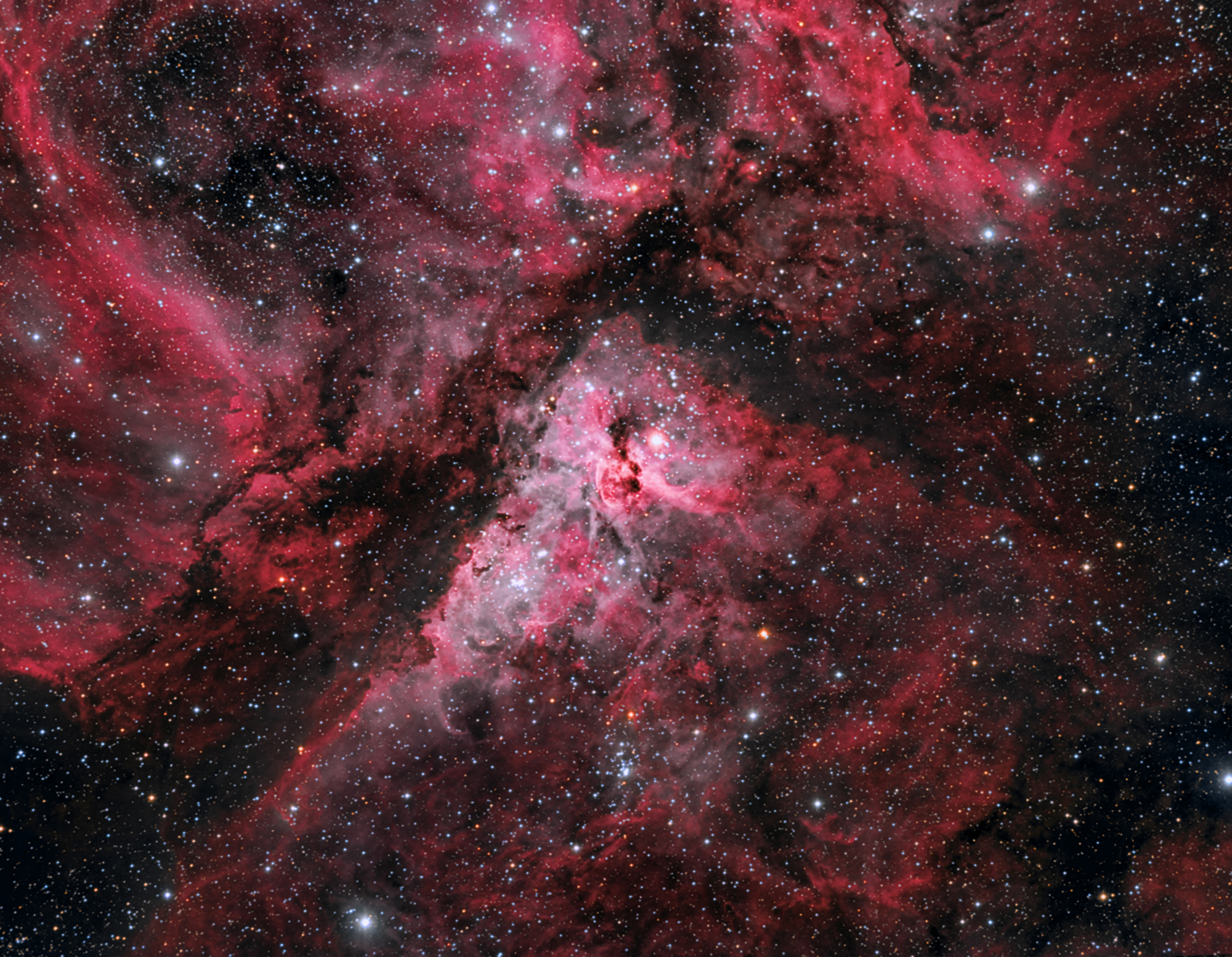 Eta Carina AP140 F5 HaLRGB 220 45 60 85 75  8 hours 25 minutes