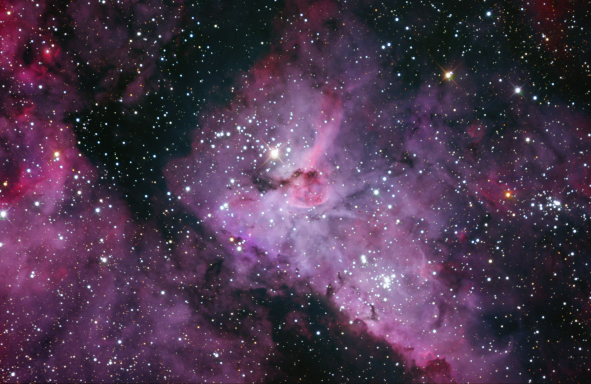 Eta Carina Ha O111 LRGB