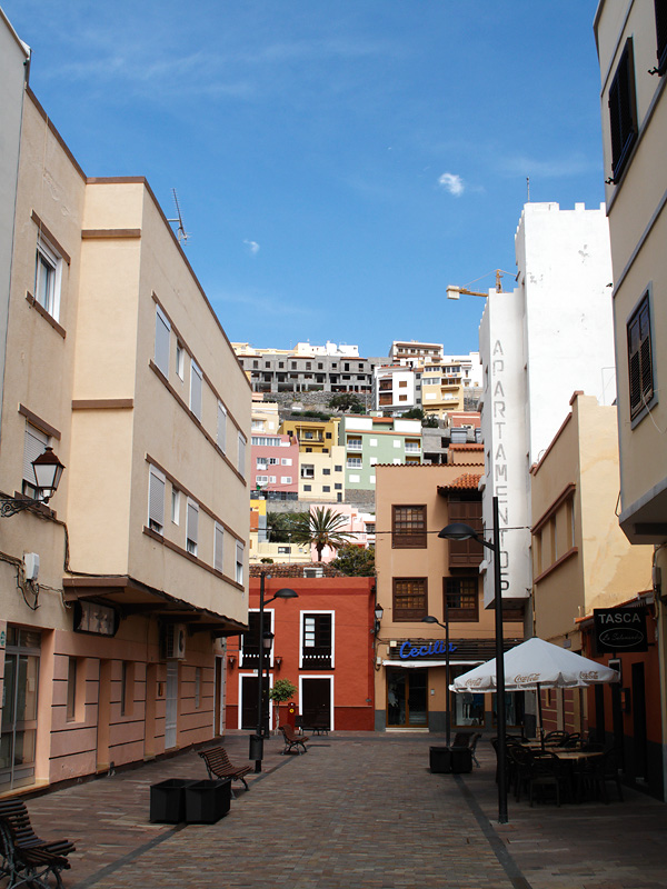 A view of San Sebastian de La Gomera