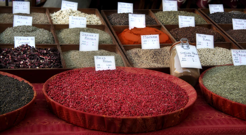 Spices like jewels, but they are precious!