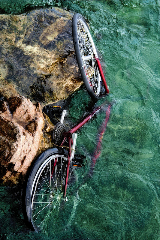 The depressed bike, which tried to commit suicide....