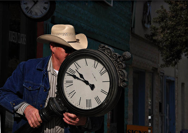 Time on his Hands