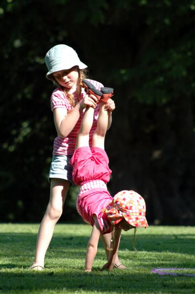 Hold on sissy!