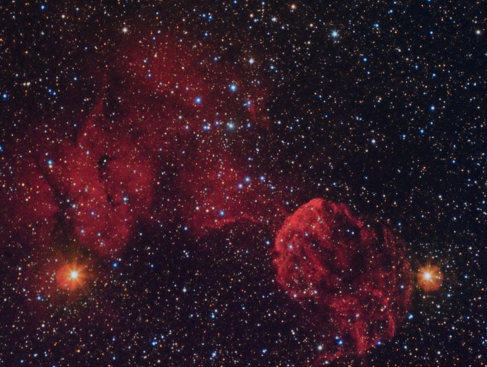 IC443<br>(SNR G189.1+03.0) <br>& Sharpless 249 (Sh2-249)