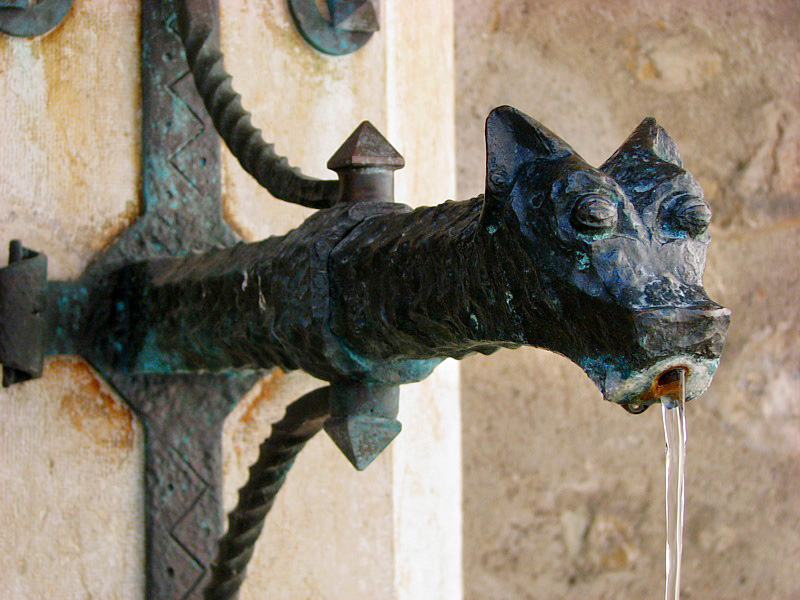 fontaine bestiale