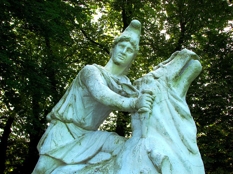 statue du parc