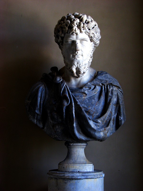 buste de marbre et de porphyre