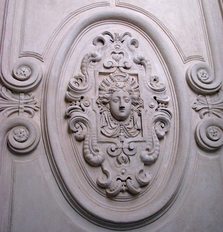 masque en relief