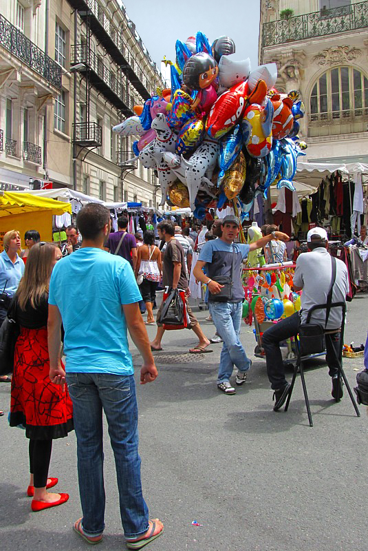 vendeur de ballons