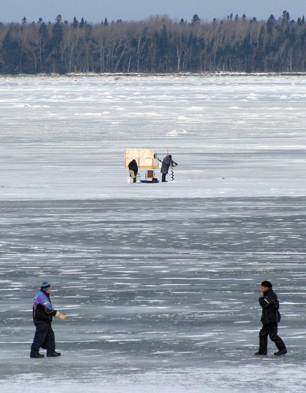 trafic sur la glace