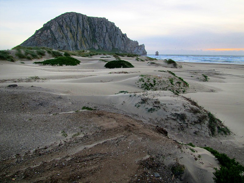 Dunes de sable  Morro Bay