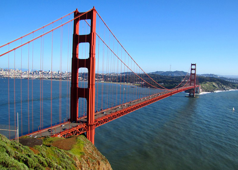 Paysage du Golden Gate.