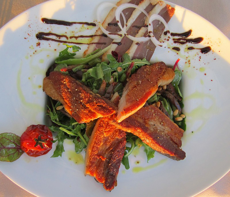 un plat succulent
