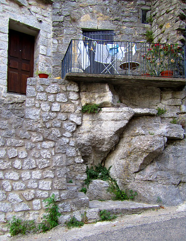balcon perch, Balazuc