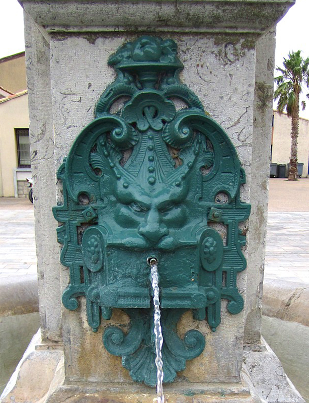 fontaine de la place