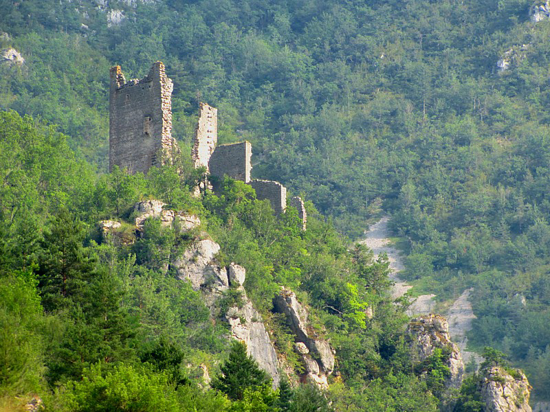 Ruines de chteau, Tarn