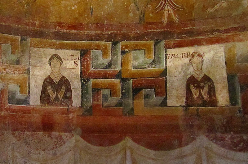 La fresque de la chapelle