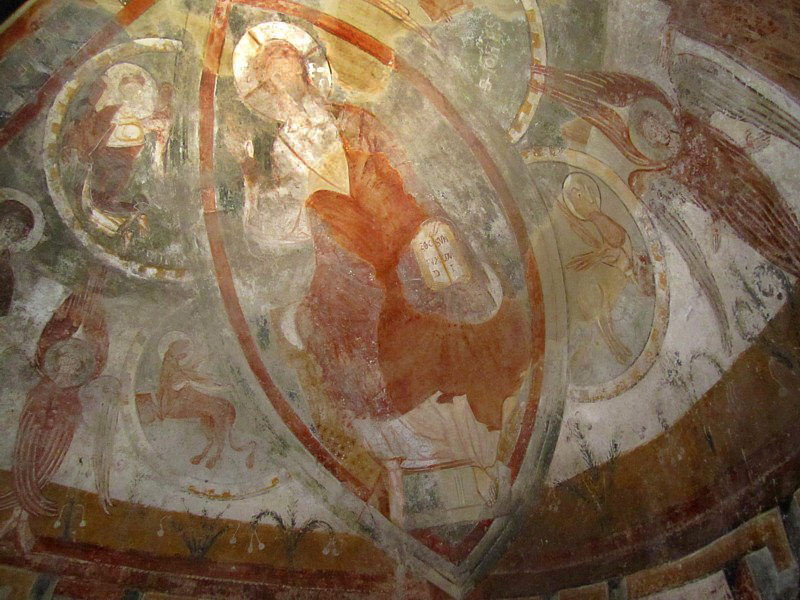 La fresque de la chapelle