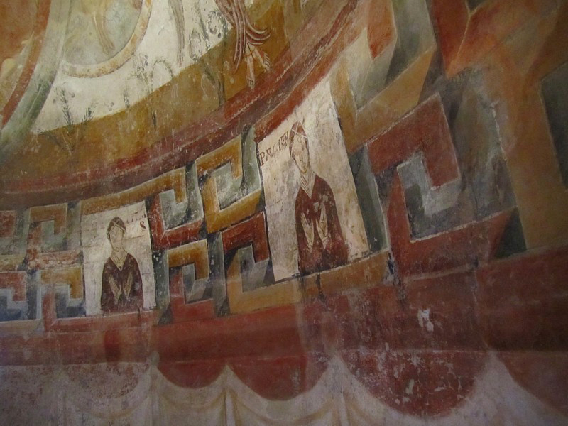 La fresque de la chapelle