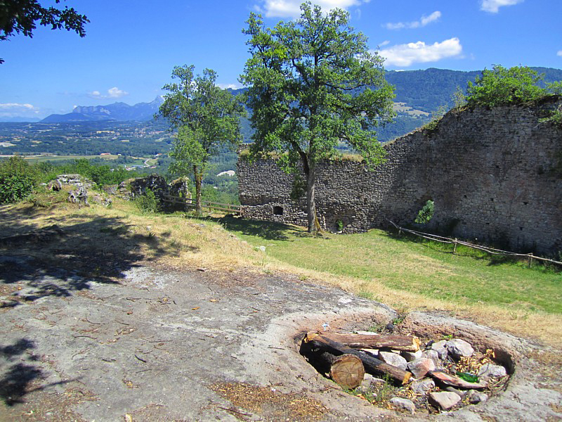 vestiges d'Allinges