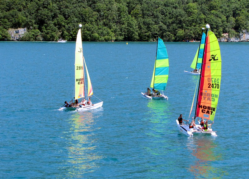 voiles multicolores