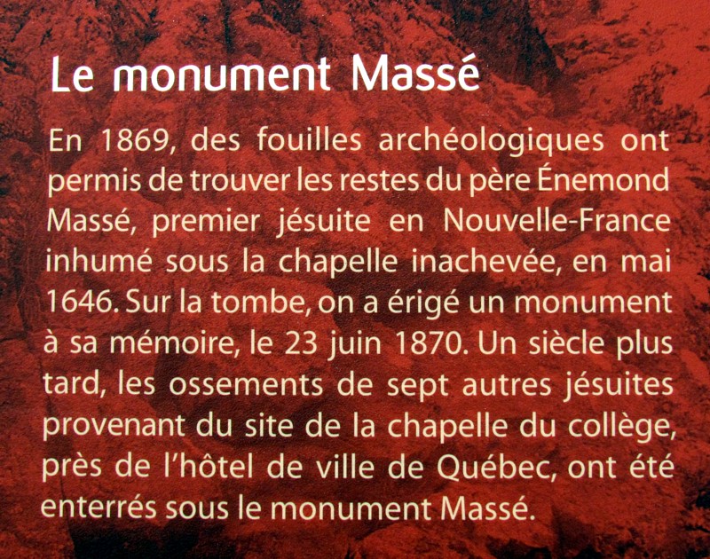 Le monument Mass