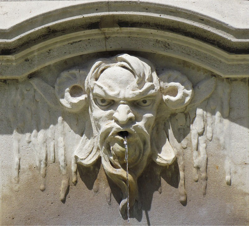 fontaine au faune