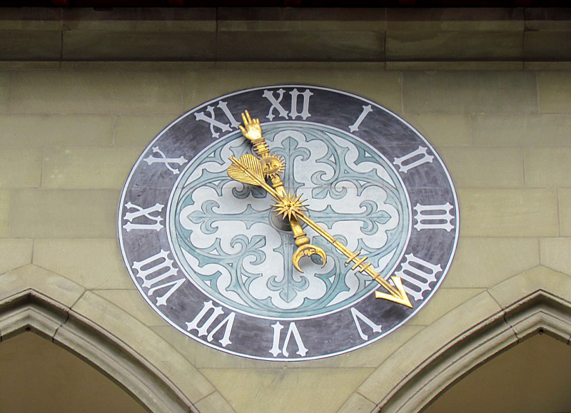 horloge au Rathaus