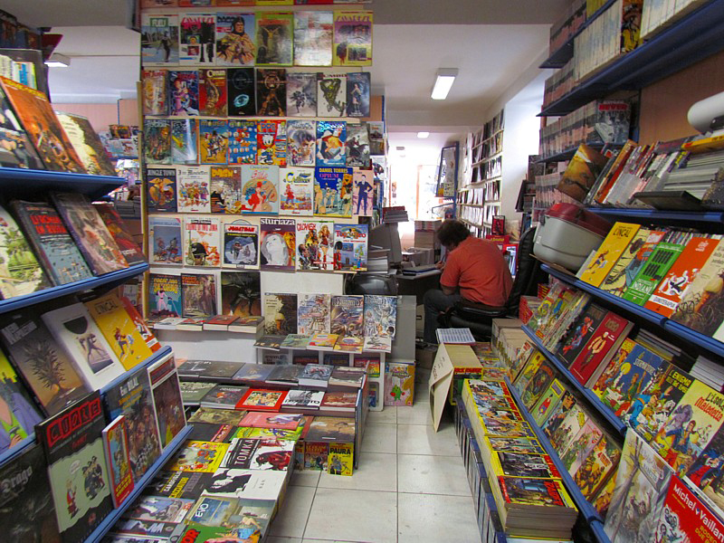 librairie BD à Aoste