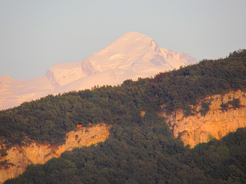 Sommet du Mont-Blanc cot France