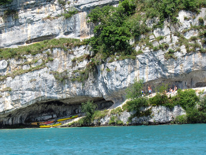 dbut de sentier des falaises