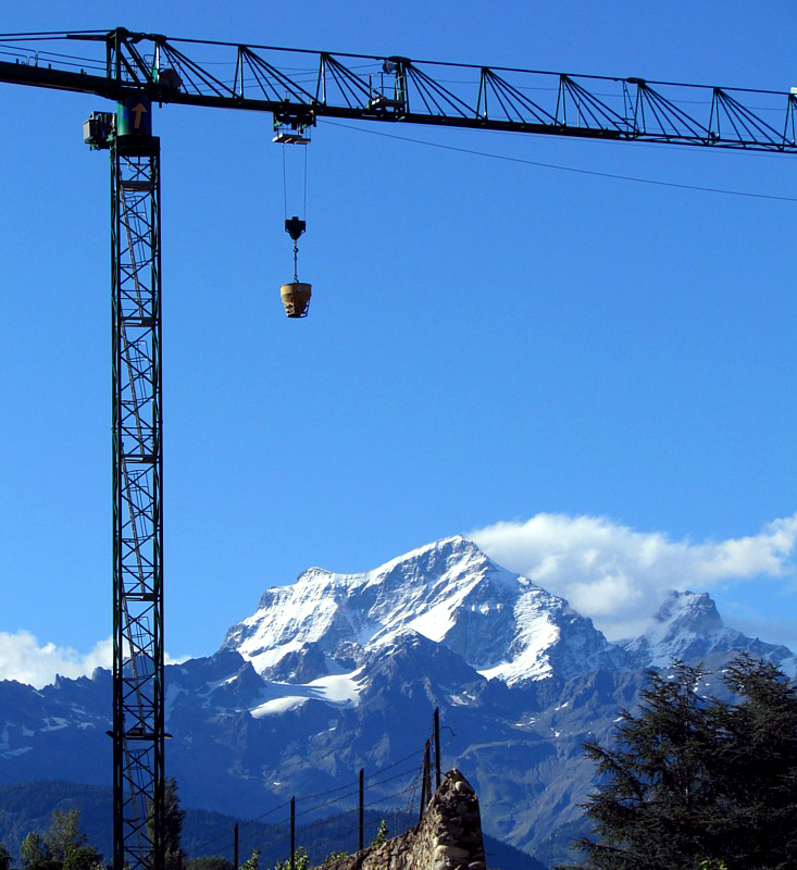 alpes en construction