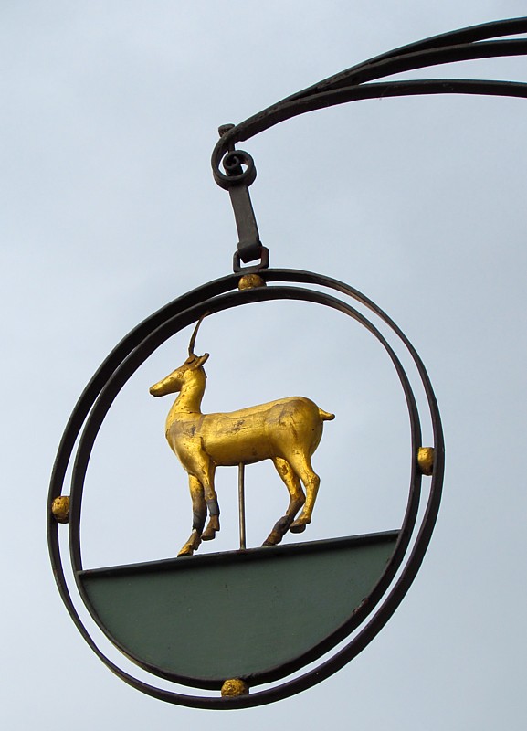 l'enseigne au cerf