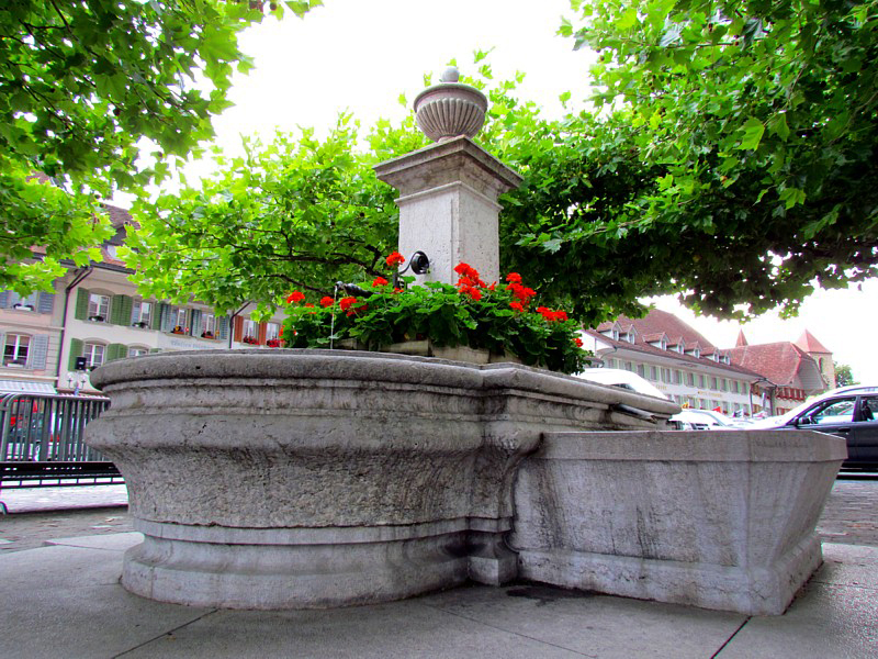 la fontaine de la grande place