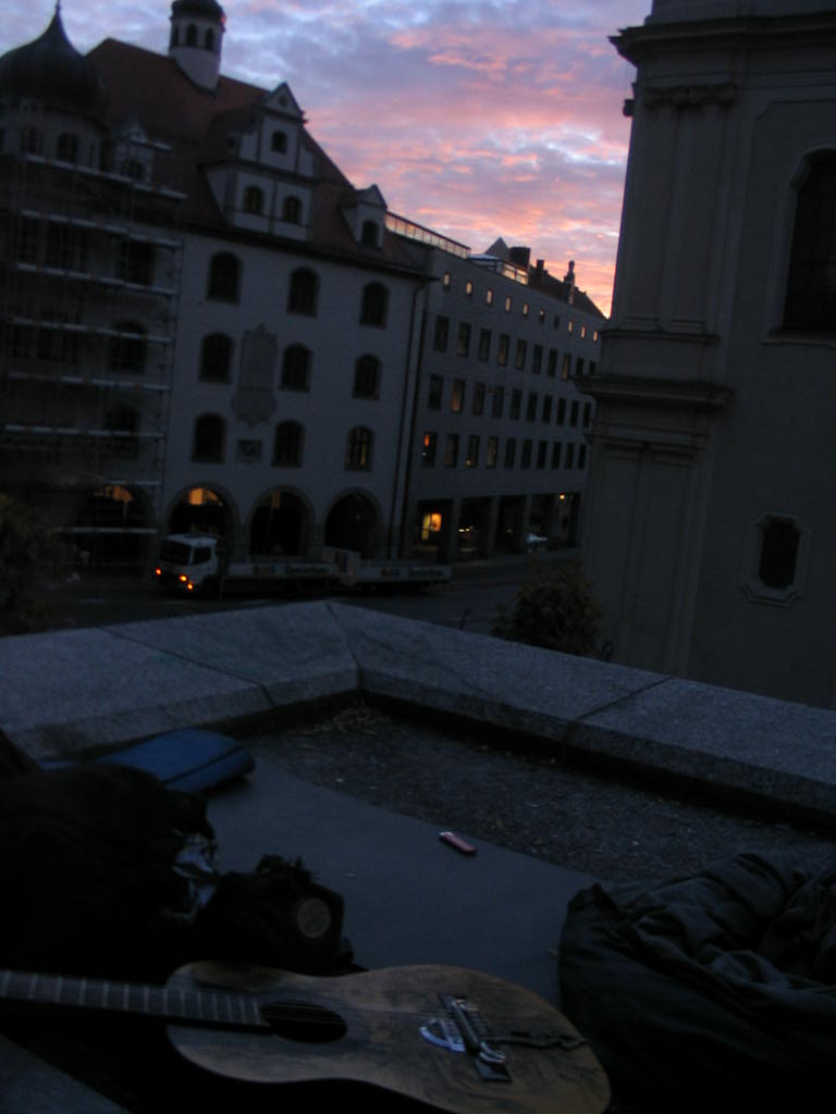 Sleeping on the roof (Munchen-Germany)