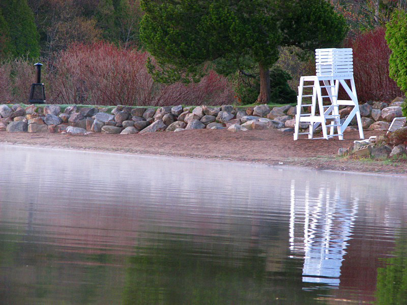 reflets de la chaise