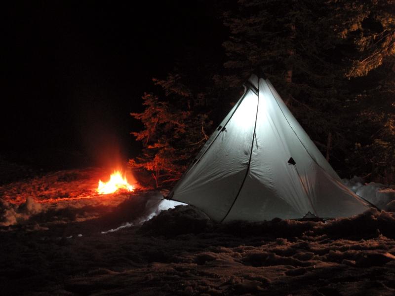 Fire and Light in the Trinity Alps