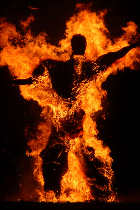 31st October 2010 <br> End of The Wickerman