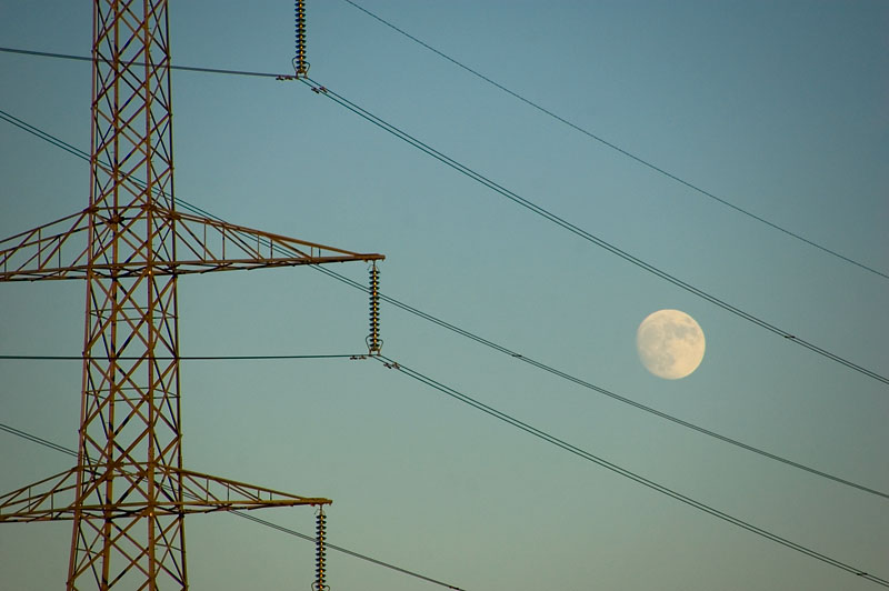 2nd June 2012 <br> moon nearly full