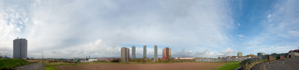 Red Road Panorama