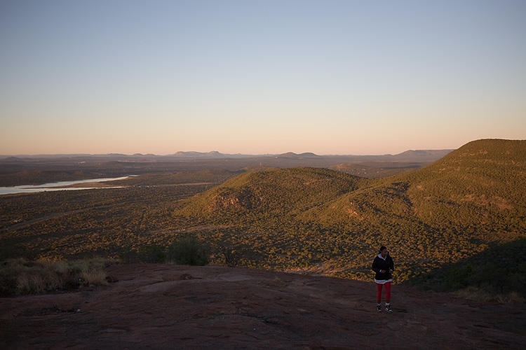 View from Kgale Hill - South